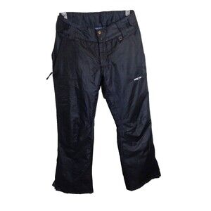 Arctix Snow Ski Pants Sz L Petite Womens Insulated Black Waterproof